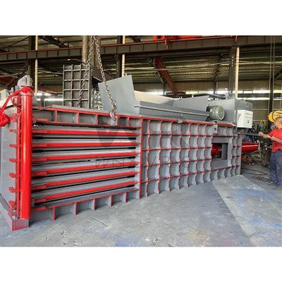 Cardboard Baler Machine